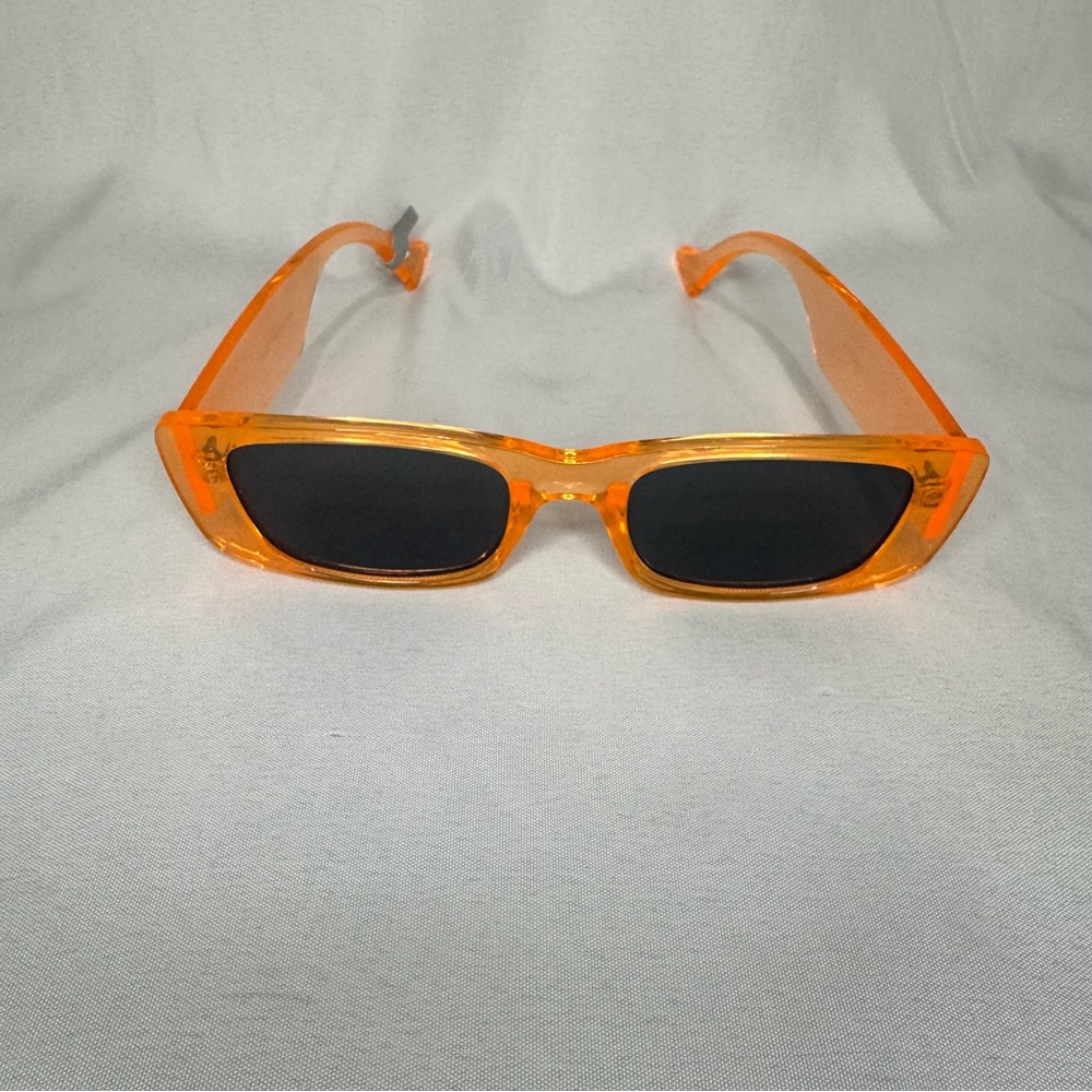 Orange & Black Retro Sunglasses